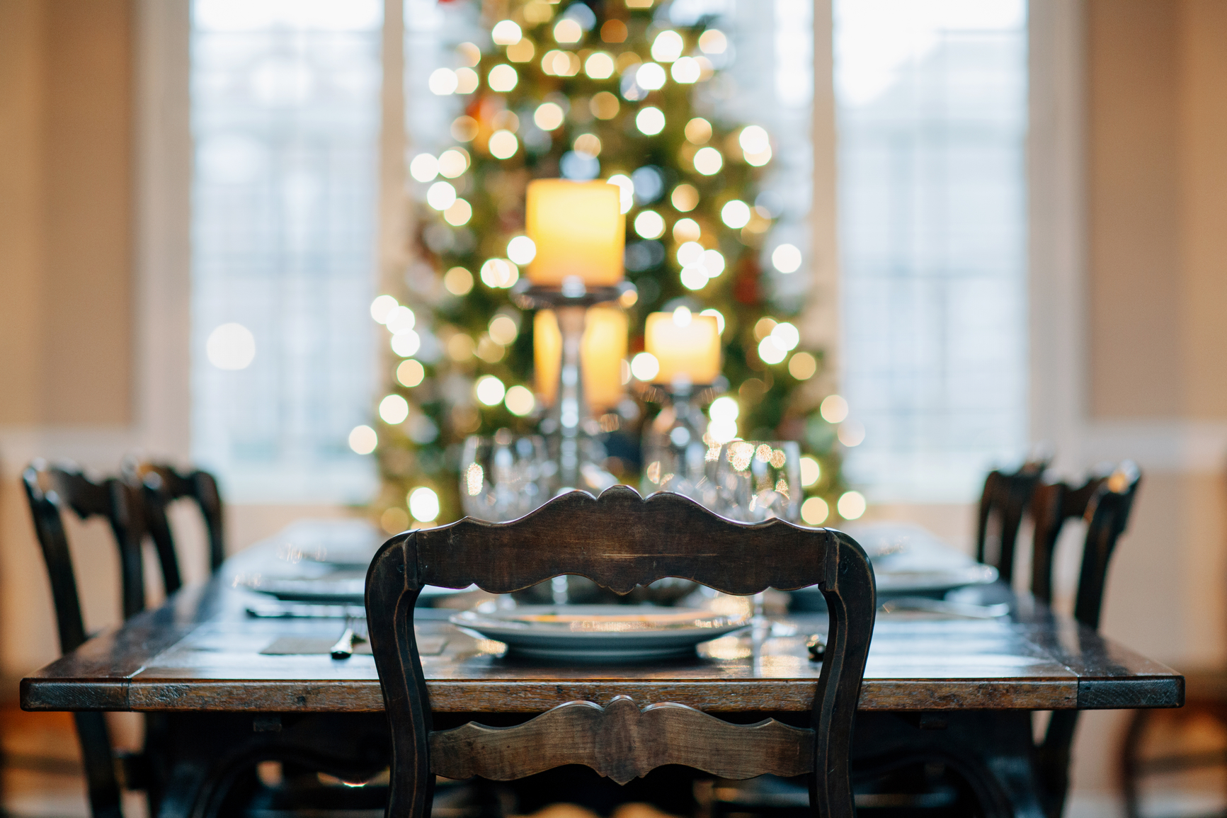 Empty Chair At The Table